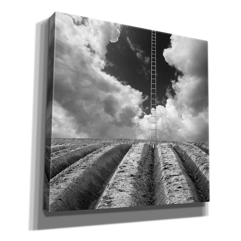 Epic Graffiti 'Jacob's Ladder' by Dariusz Klimczak, Canvas Wall Art, 18"x18" - Image 2